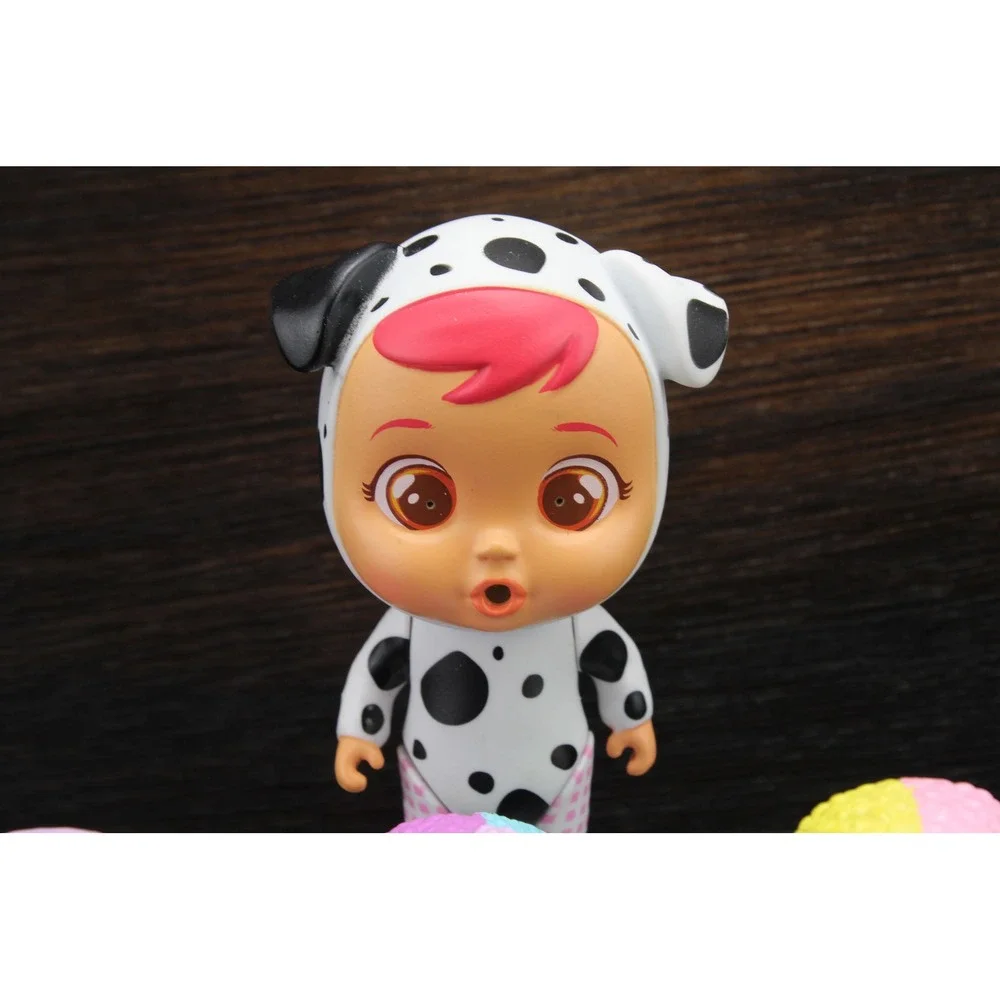 Cry‎ Babies Magic Tears Doll Lot Dalmatian and 3 Mini Figures Collectible Toys